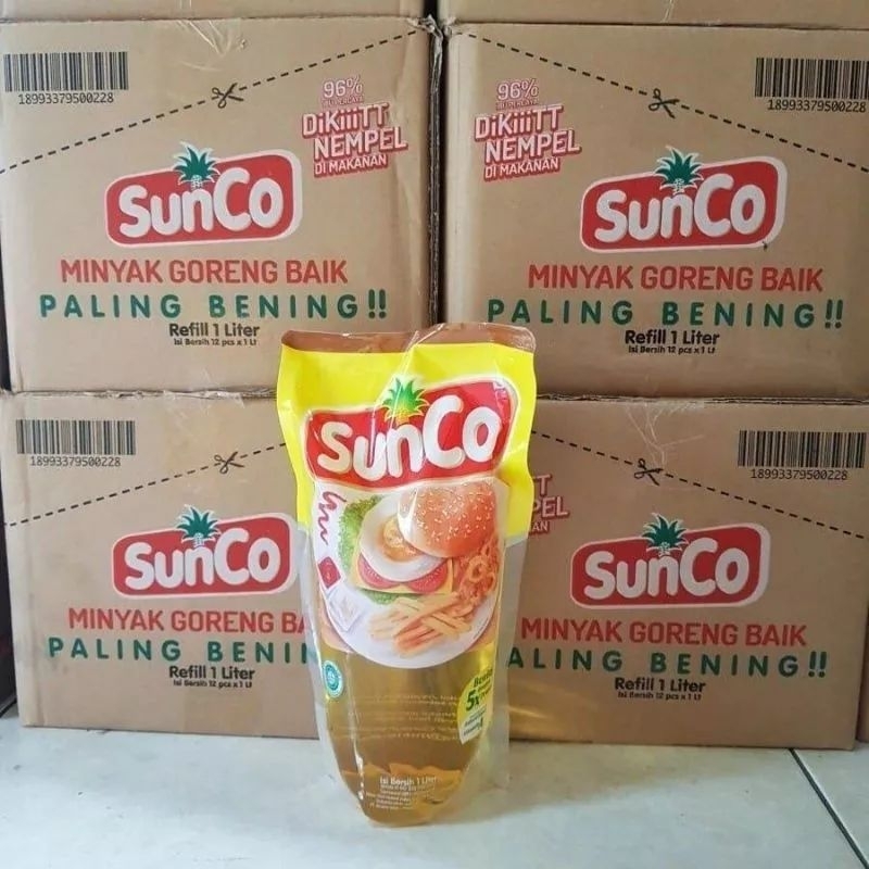 

Sunco minyak goreng 1L