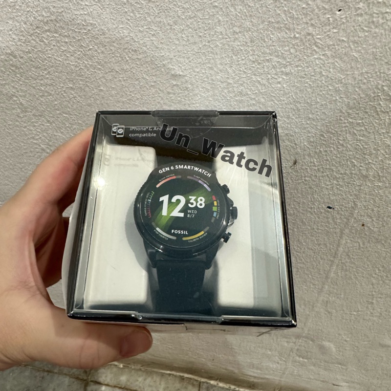 Jam Gen 6 Black Silicone Men FTW4061 100% Original