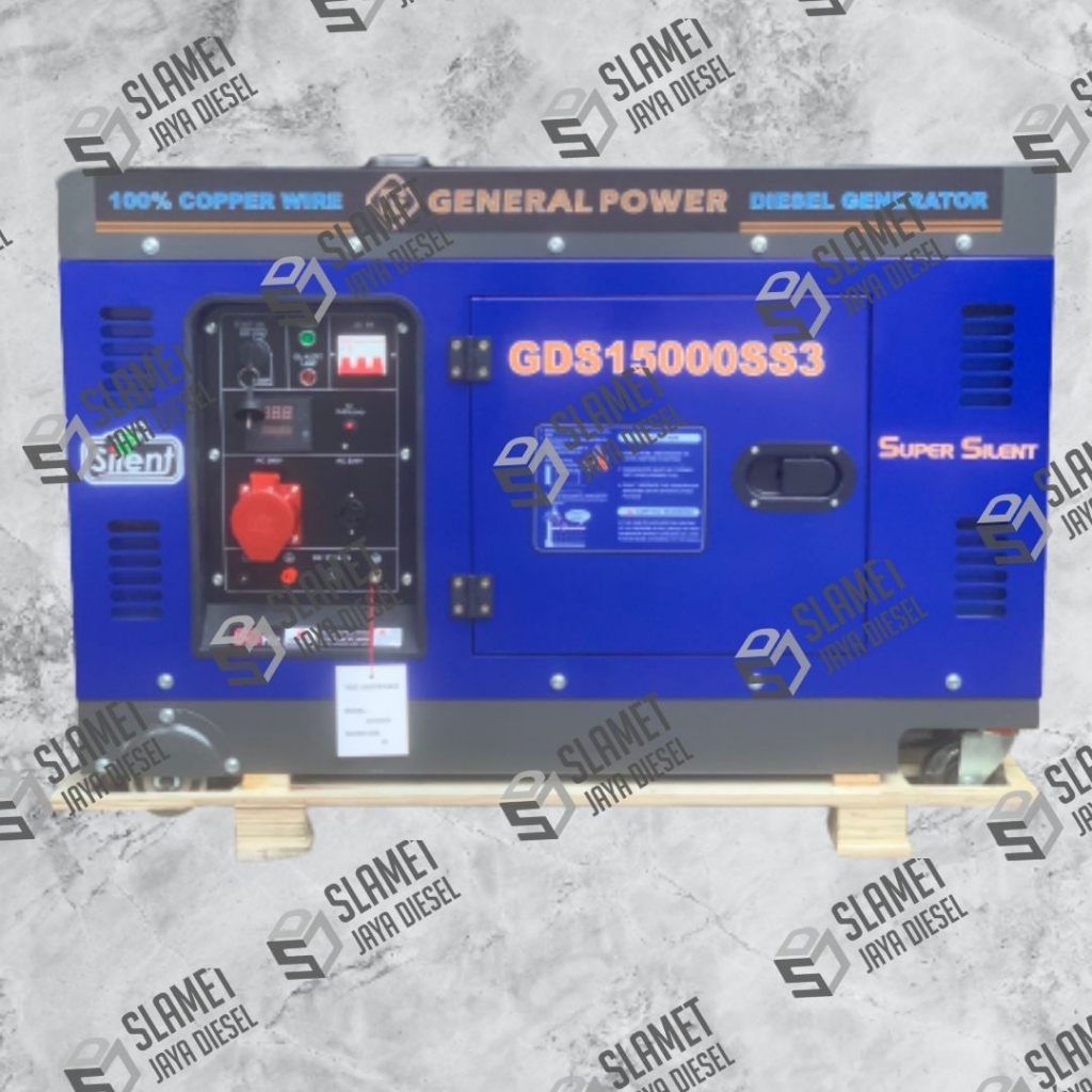 Genset Silent General Silent GDS15000SS3 - 3Phase 10000Watt