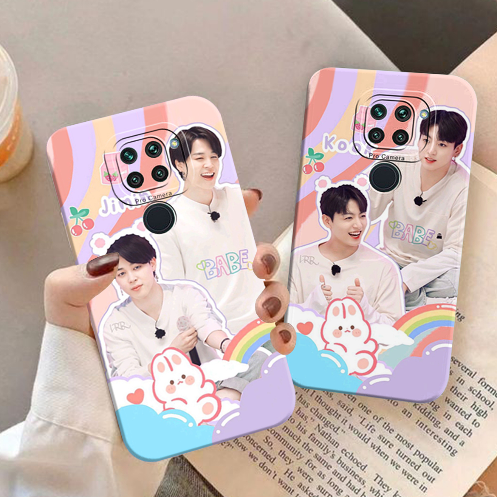 [SR14] Softcase Redmi Note 9/Redmi Note 9 Pro Motif BTS Kekinian - Case Kpop - Case Army - Case Arti