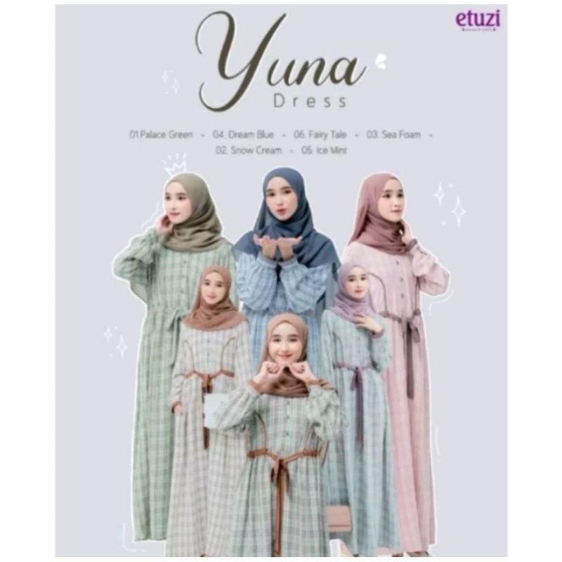 YUNA DRESS BY ETUZI (GAMIS ONLY)