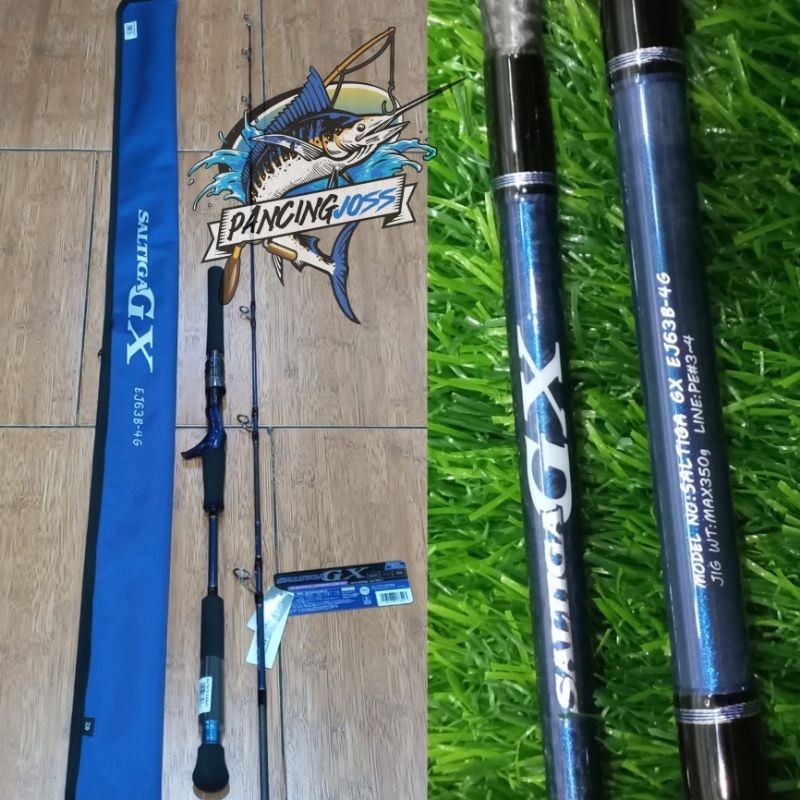 JORAN OH DAIWA SALTIGA GX EJ63B-4G PE3-4 ROD OVERHEAD NEW 2023