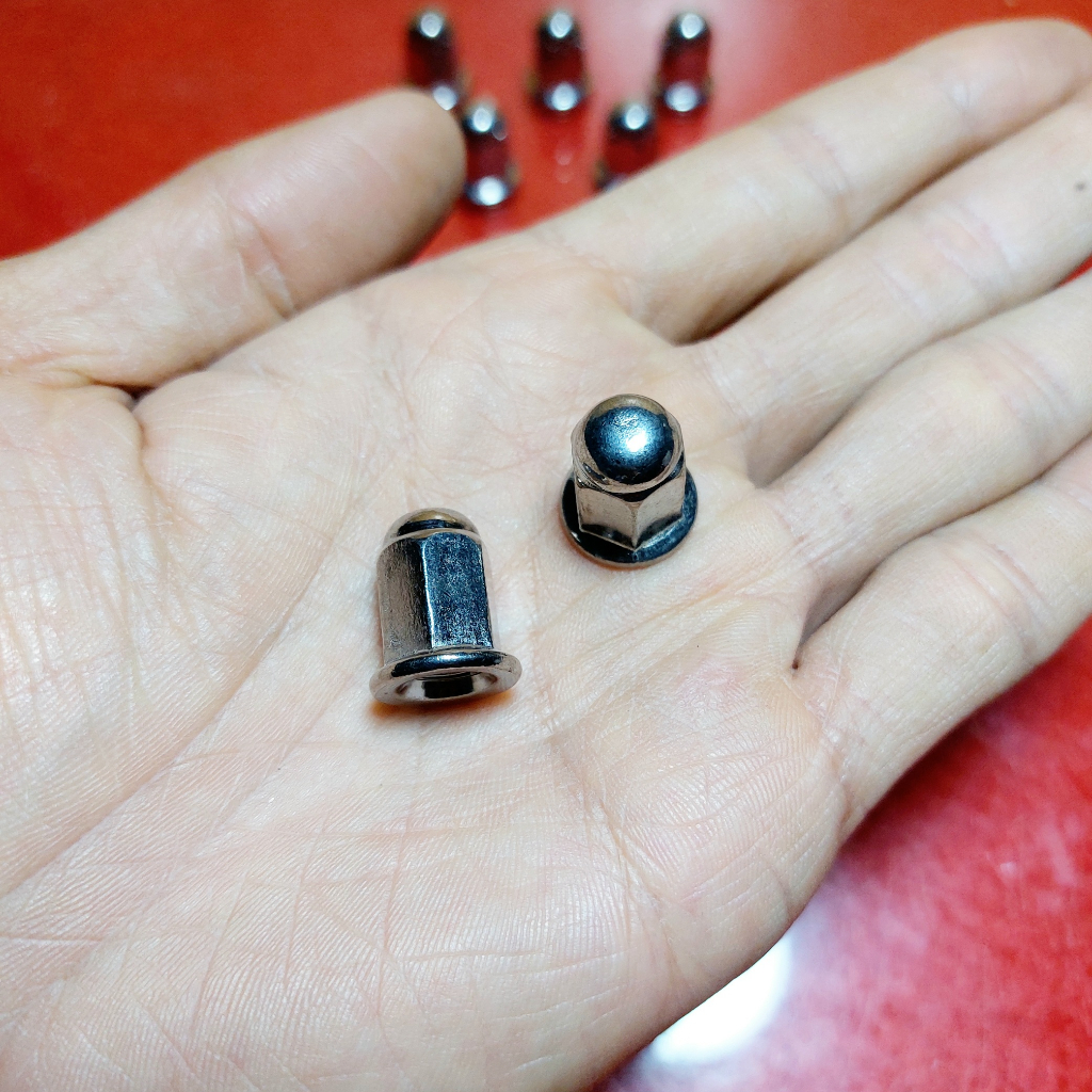 Mur 11 Topi Panjang M7 - Mur Vespa Chrome