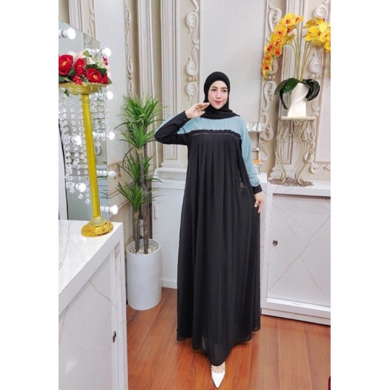 Dress Soraya Semi Abaya Series by M2Y Miss Jasmine
