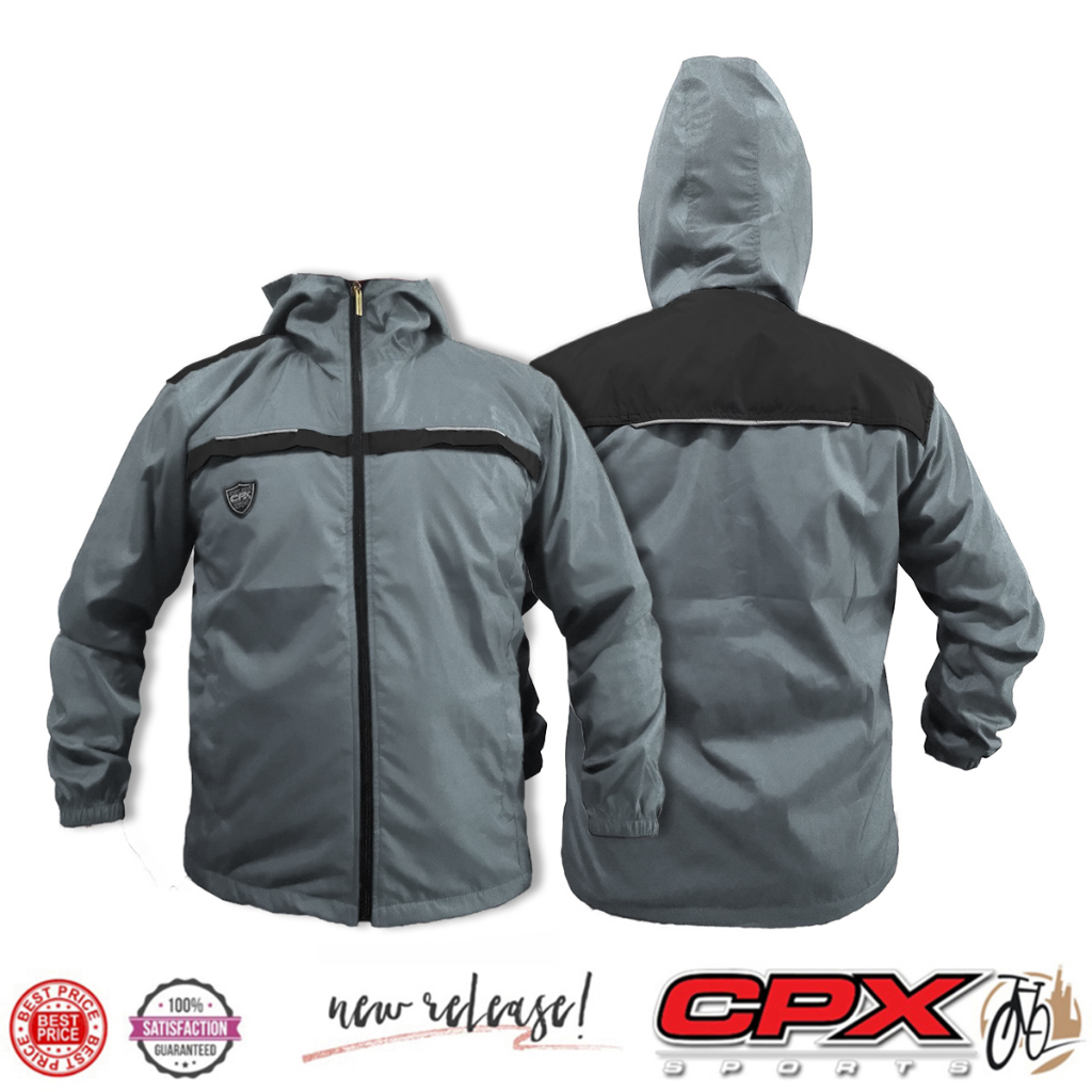 CPX Outer Jaket Parasut Olahraga Pria Winbreaker Sepeda Motor Pria Dewasa Murah