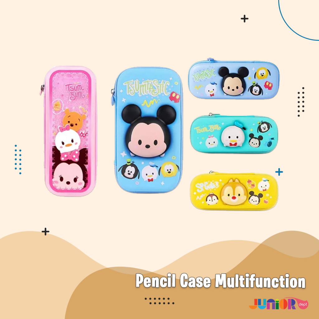 

Pencil Case Multifunction / Stationary / Tempat Pensil Anak Multilayer / Peralatan Sekolah
