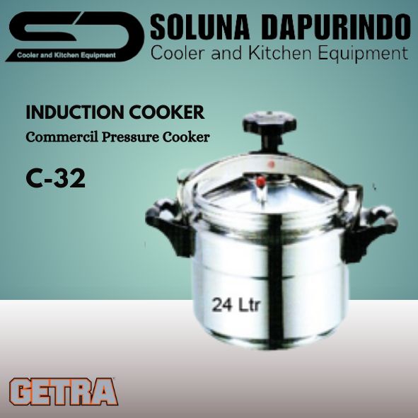 GETRA Commercial Pressure Cooker C-32 / C32 / C 32