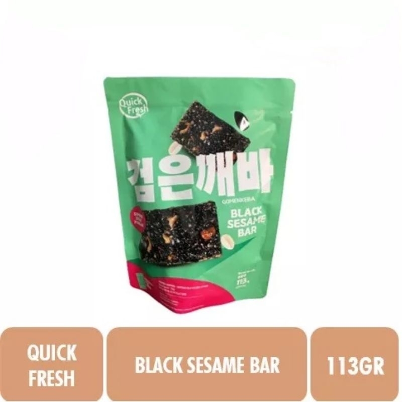 

QUICK FRESH Black Sesame Bar 113gr