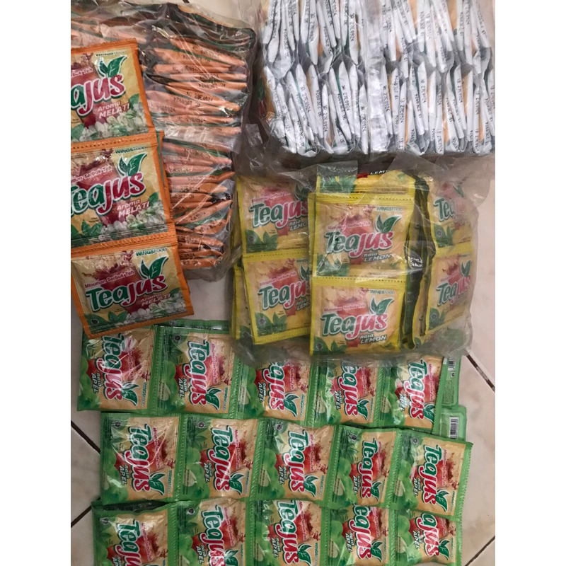 

TEA JUS 1 RENCENG ISI 10