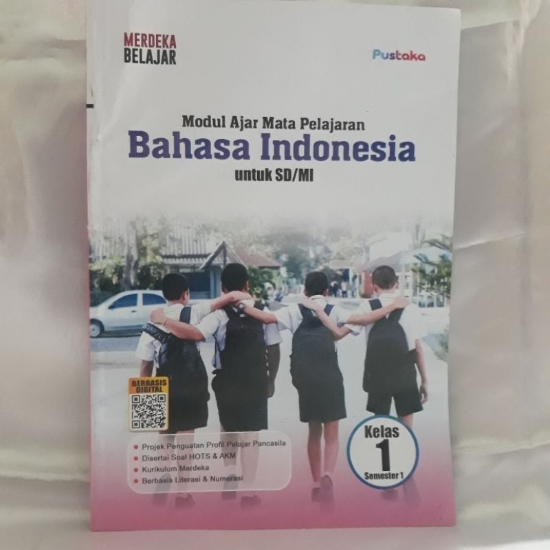 

Modul ajar mata pelajaran bahasa indonesia kelas 1 sd semester 1