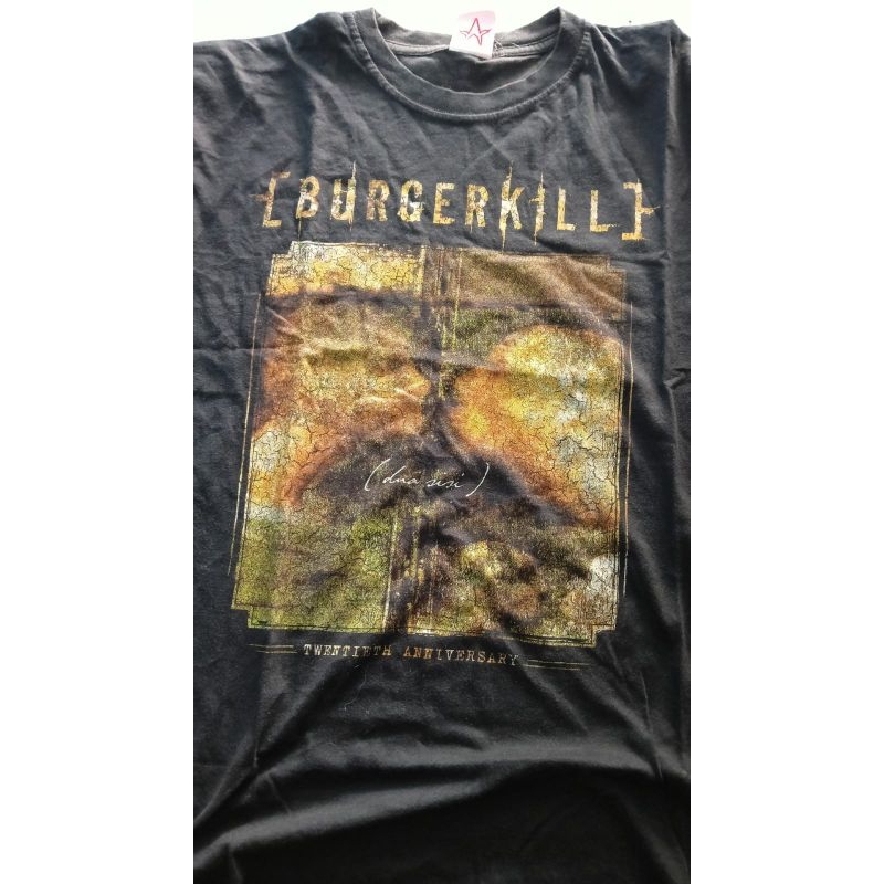 tshirt burgerkill dua sisi original