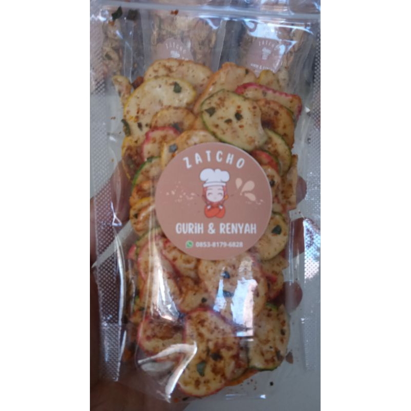 

kerupuk seblak kering pedas daun jeruk 500gr