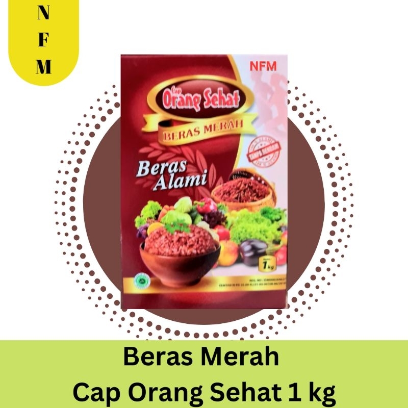 

Beras Merah cap Orang Sehat 1 kg