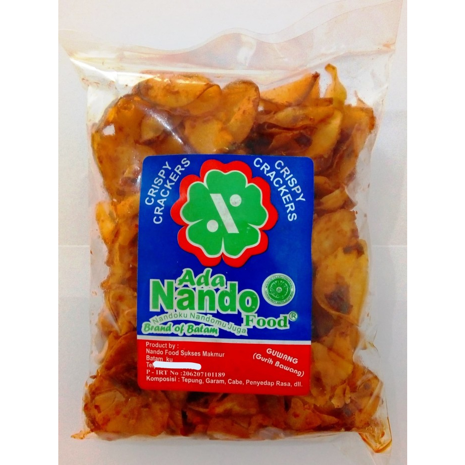 

Camilan Nando 300gr khas Batam siap kirim Nando Batam Ready PO stock