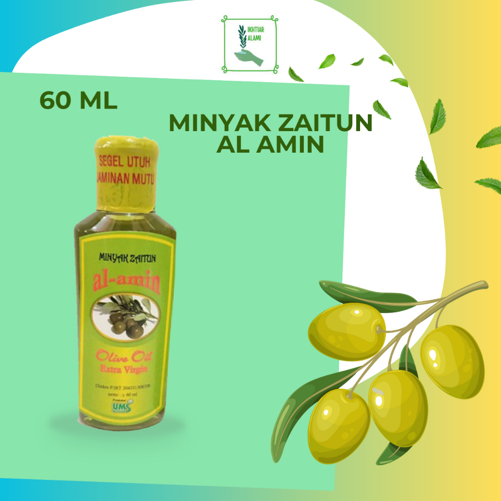 

Minyak Zaitun Al Amin 60ml Zaitun UMS