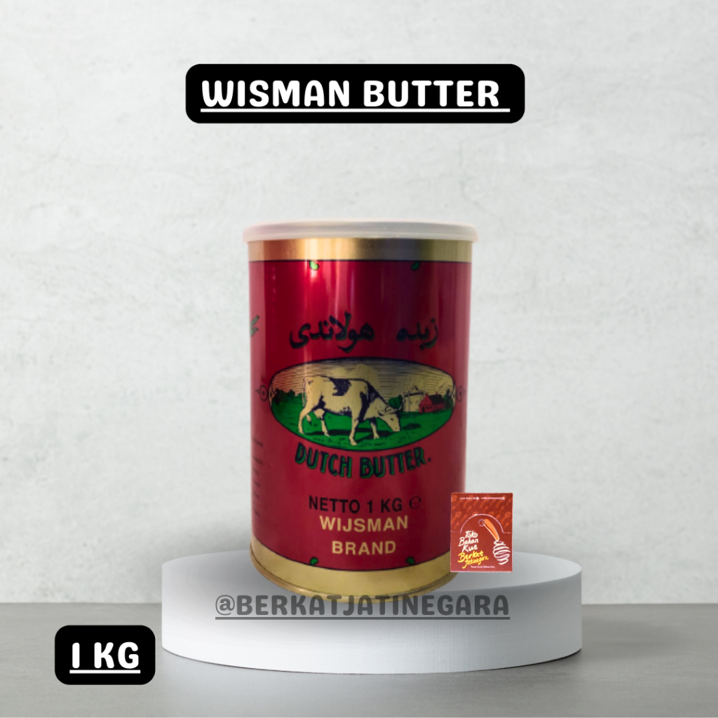 

BUTTER WISMAN 1 KG / MENTEGA WISMAN WYSMAN / CTN ( 12 PCS )