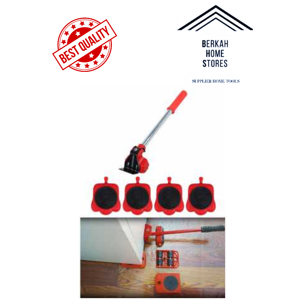 (PROMO) OOTDTY Alat Bantu Angkat Pindah Geser Barang Berat Furniture Galon Remover Roda Heavy Lifter