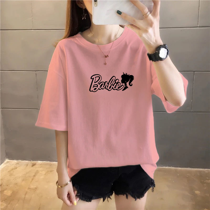 YOURSTYLE1119 -- KAOS BARBIE FACE QUEEN TERLARIS KEREN UNISEX OVERSIZE