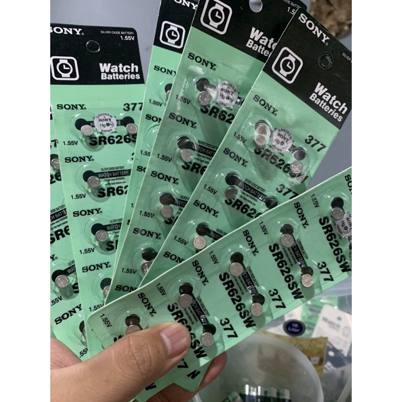 Baterai Jam Tangan SONY ORIGINAL / Baterai Jam Tangan SR626SW / 377