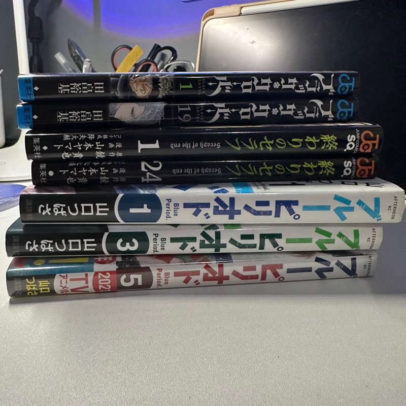 official manga komik comic black clover owari no seraph blue period preloved unsealed