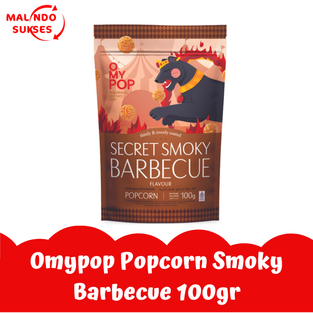 

Omypop Popcorn SMoky Barbecue 100gr