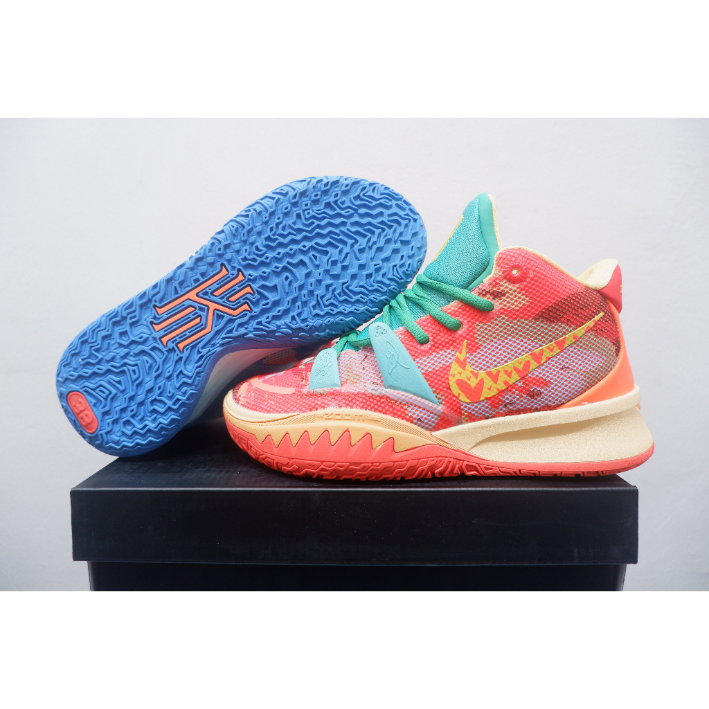 [SEPATU BASKET ANAK] SEPATU BASKET SIZE KECIL NK KYRIE7 HIGH MOTHER NATURE FIRE & ICE