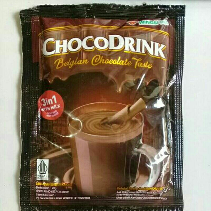 

~MOS~ CHOCODRINK. Minuman Cokelat. Wingsfood