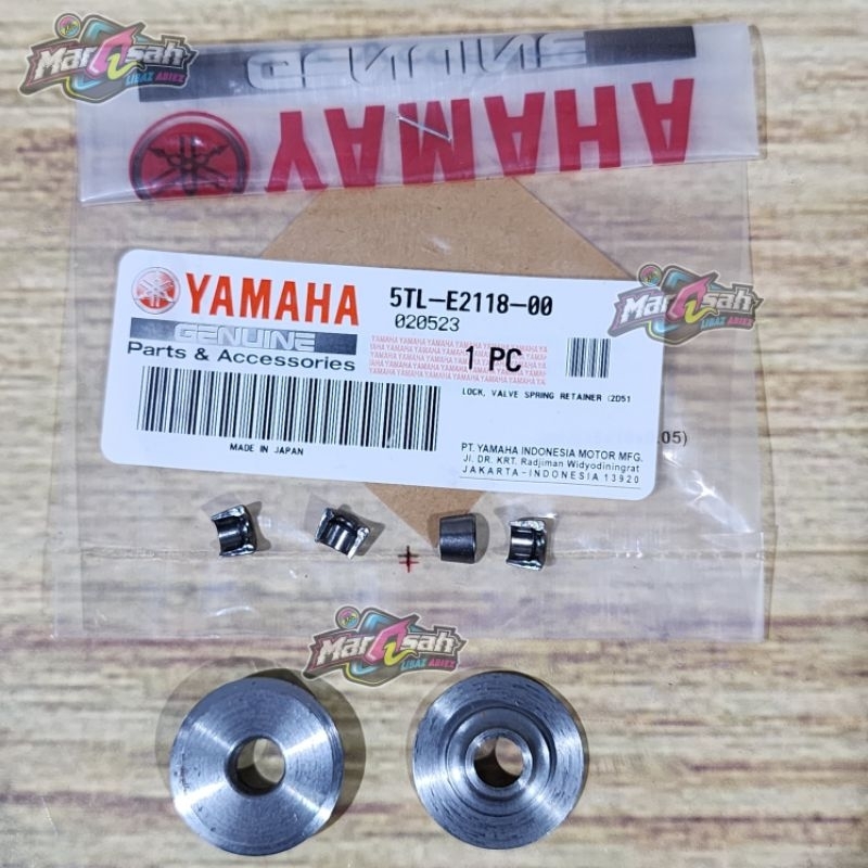 Retainer Racing set kuku macan pnp batang klep 5mm RETAINER RACING RACINGBOS set kuku macan YAMAHA M