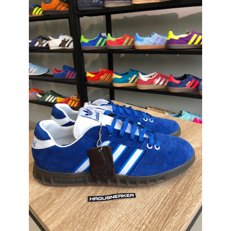 ADIDAS HANDBALL KREFT SPEZIAL [BIRU/PUTIH] #DA8748 HAGUSNEAKER GARANSI 100% ORIGINAL I
