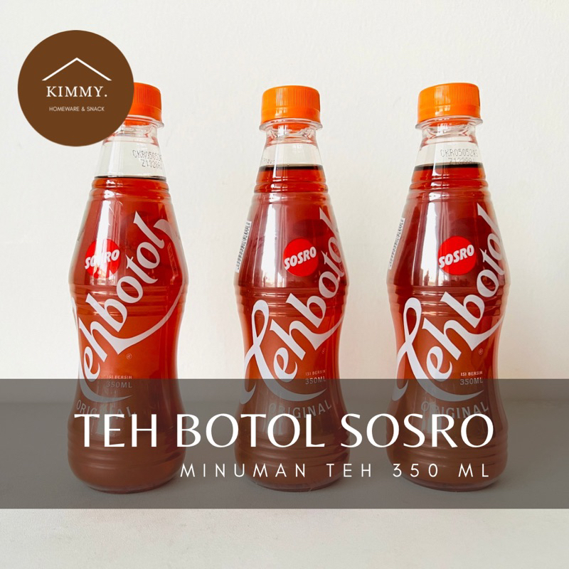 

TEH BOTOL SOSRO 350 ML /TEH BOTOL KEMASAN BOTOL / TEH MELATI / ORIGINAL