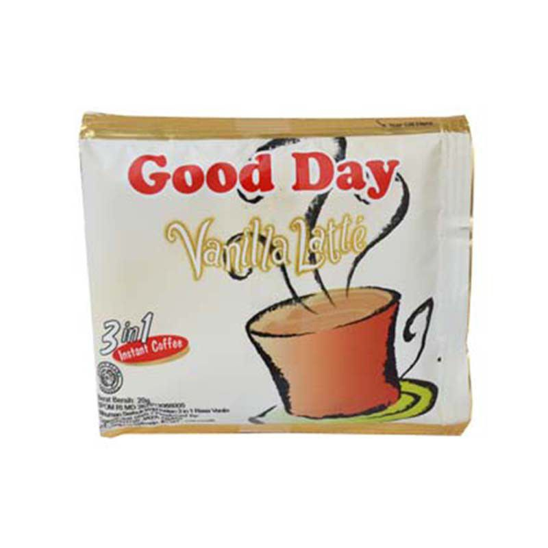 

Good Day Vanilla Latte 1 Renceng isi 10 Sachet