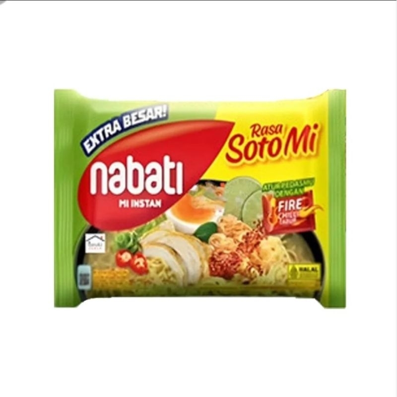 

Mie Instan Nabati Rasa Soto Mie