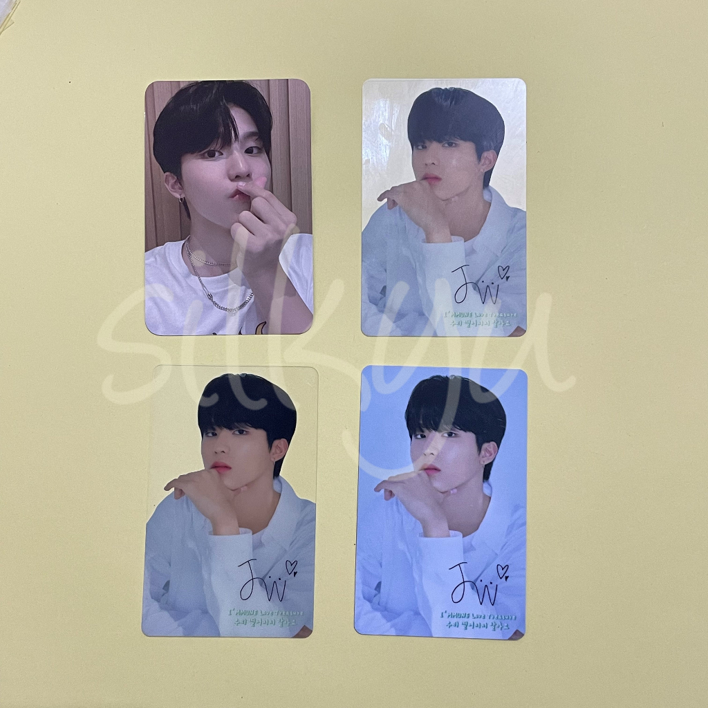 OFFICIAL TREASURE PHOTOCARD JEONGWOO PC