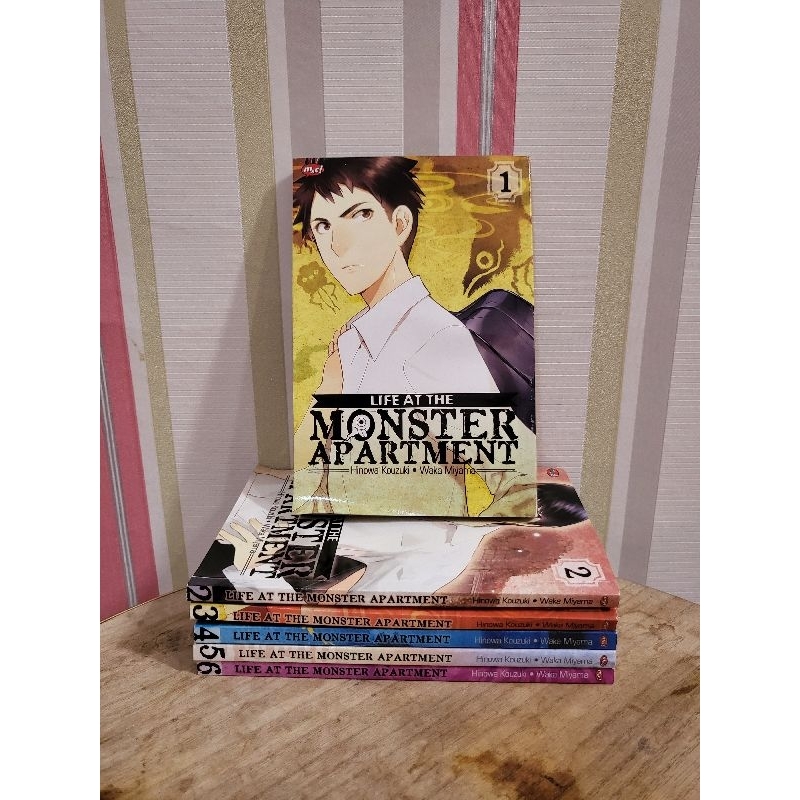 komik monster apartment 1-6 set bekas