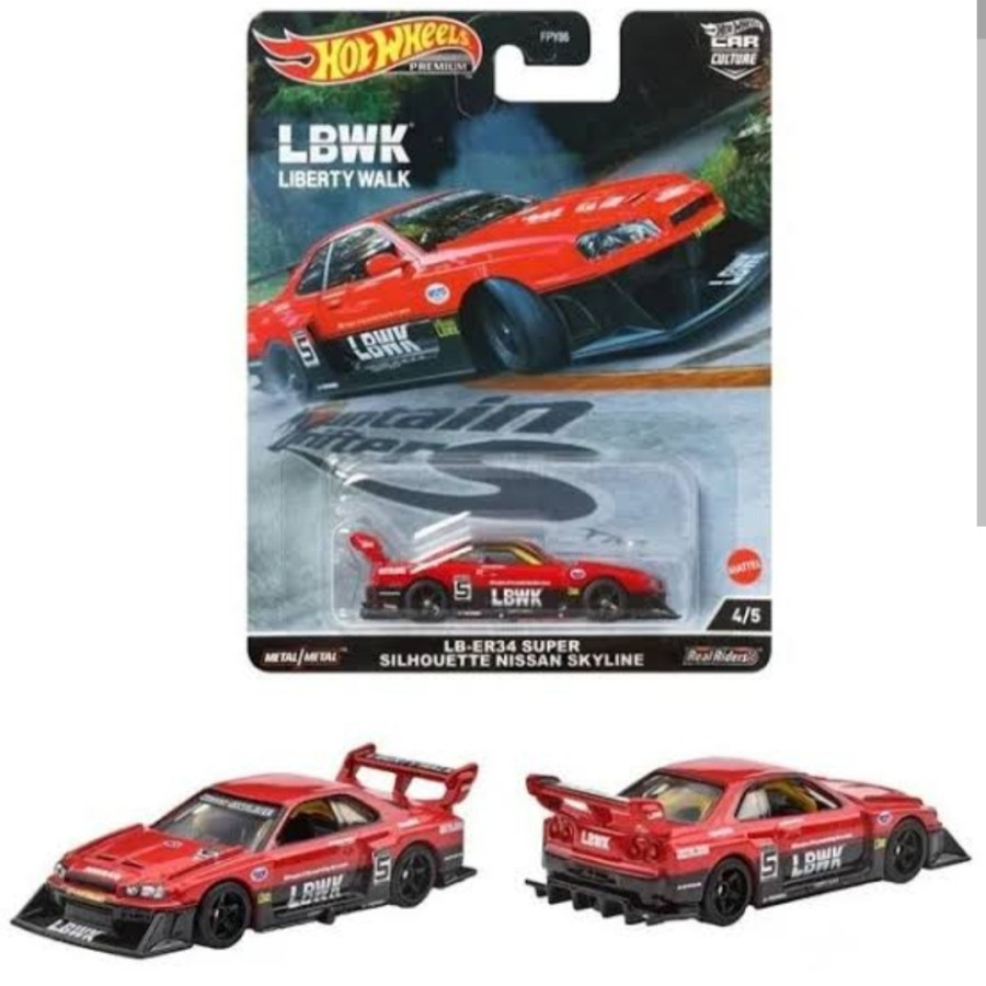 Hot Wheels LB - ER34 Super Silhouette Nissan Skyline