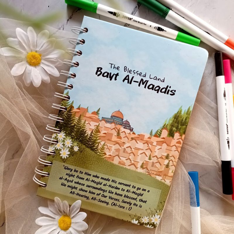 

BAITUL MAQDIS NOTEBOOK A5 BUKU CATATAN CUSTOM