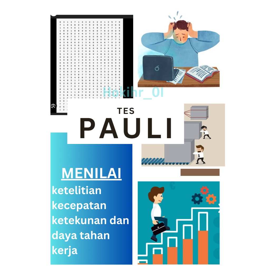 Software Psikotes PAULI