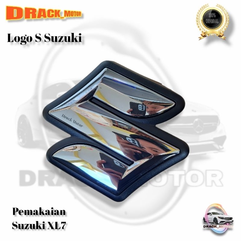 Logo Grill Depan SUZUKI XL7 Original/ Logo S Suzuki XL7 Original