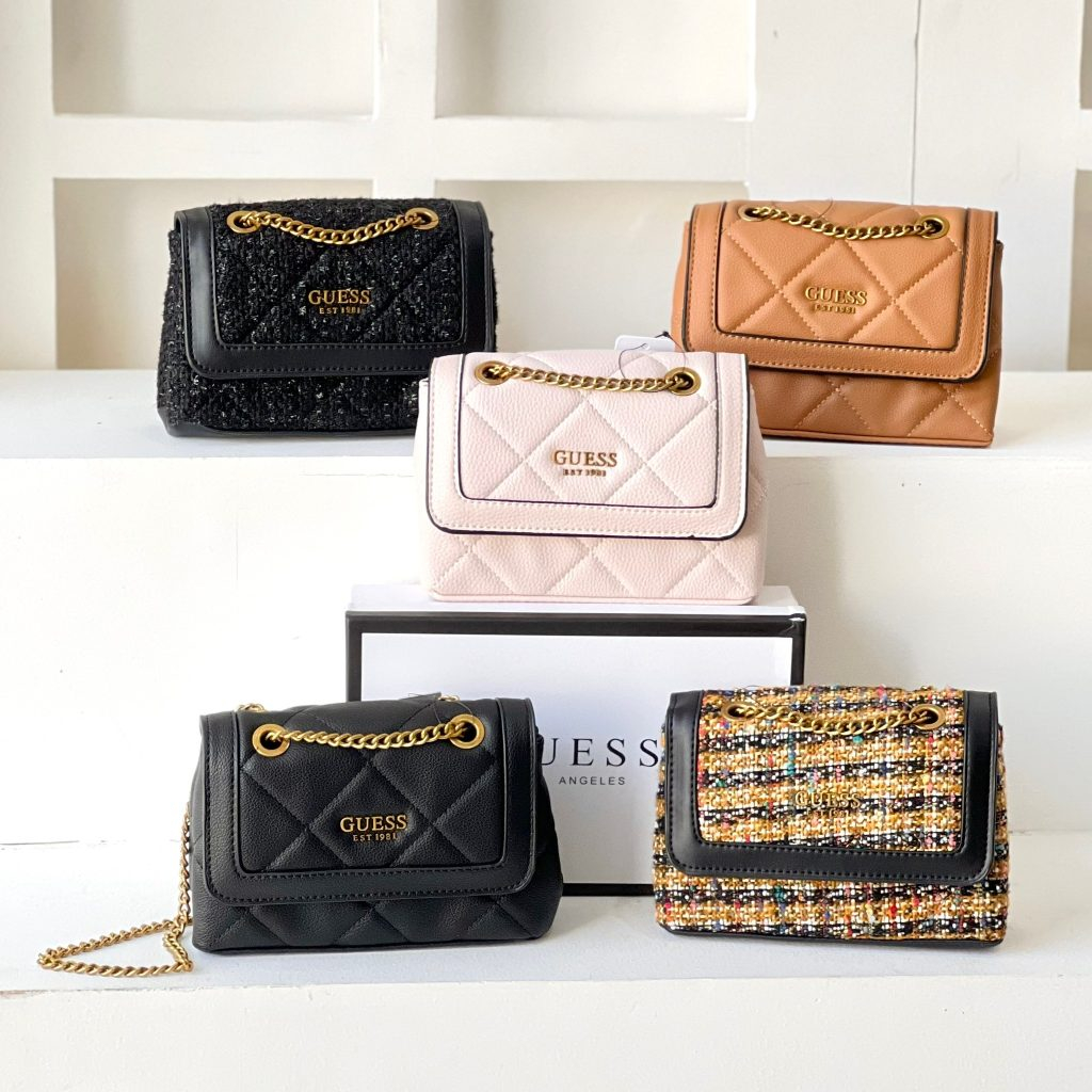 NEW ARRIVAL TAS SELEMPANG WANITA TAS GUESS ABEY  MINI SHOULDER BAG GB850 TAS BAHU WANITA