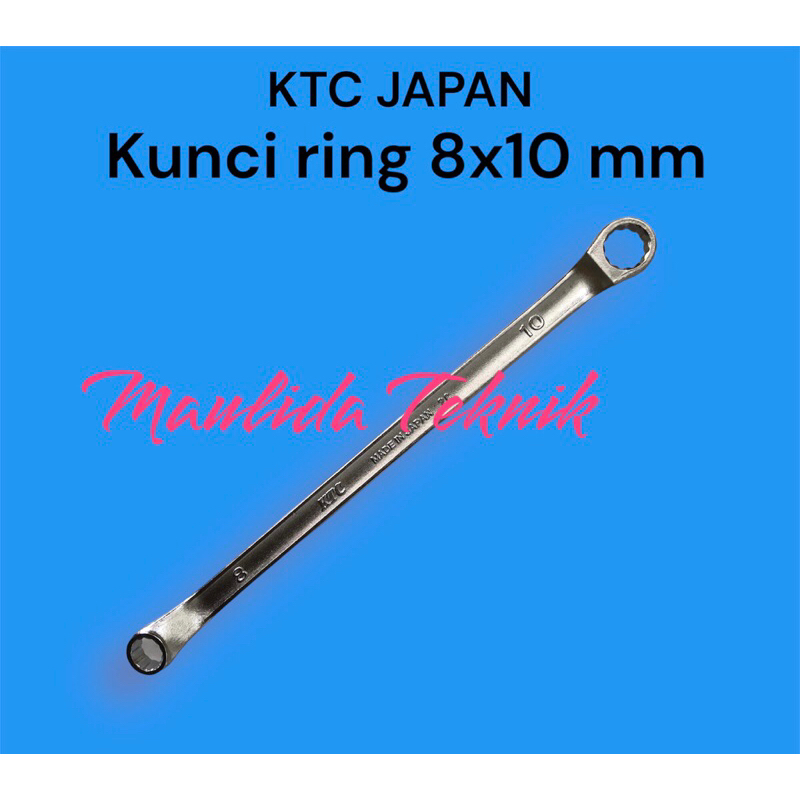 KTC kunci ring 8 X 10 MM / kunci ring Eceran KTC Japan / Alat bengkel