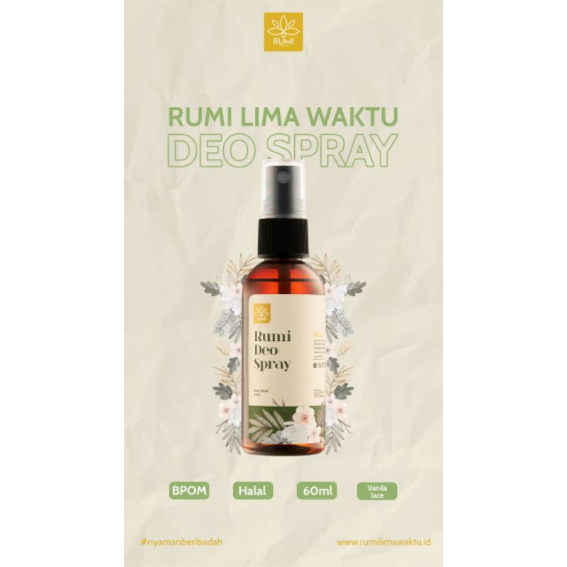 Rumi Lima Waktu Deo Spray