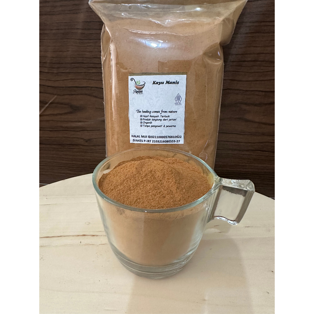 

KTr190 Kayu Manis Bubuk - Cinnamon Powder 500 Gram Rempah Bu Risma
