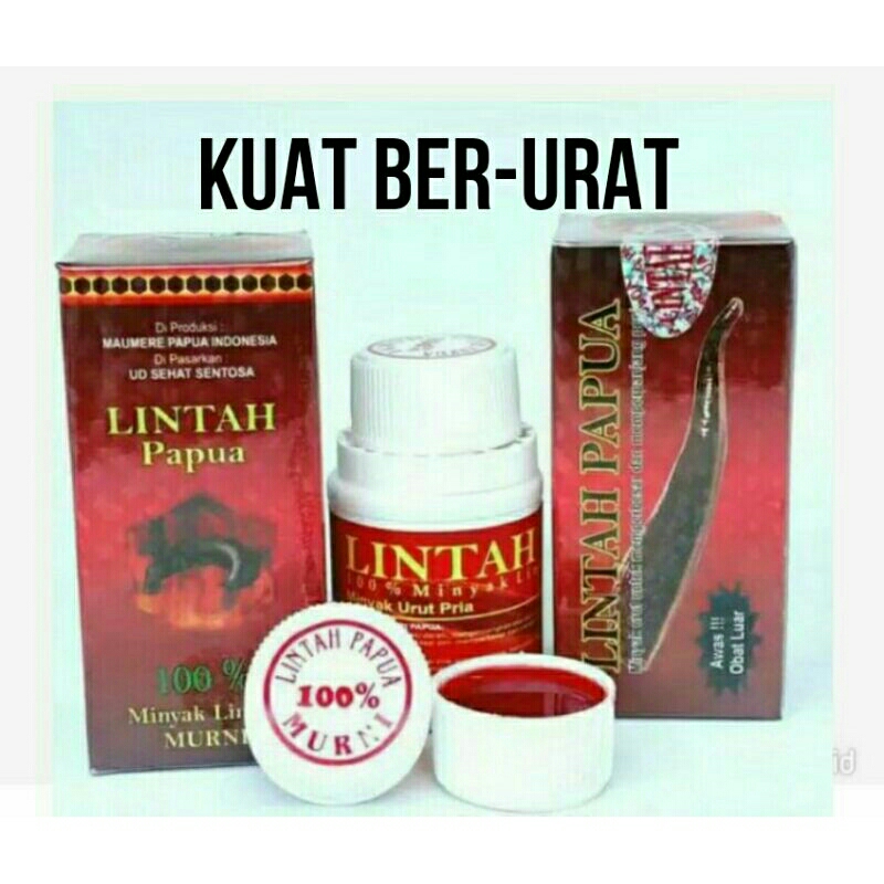 MINYAK LINTAH MERAH PAPUA