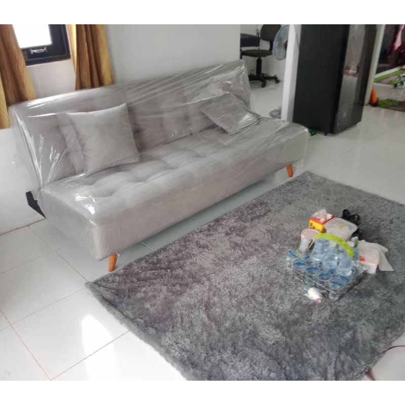 Sofa Lipat ( Sofa Bed ) bisa jadi Sofa /Kasur By : Mebel Hakim