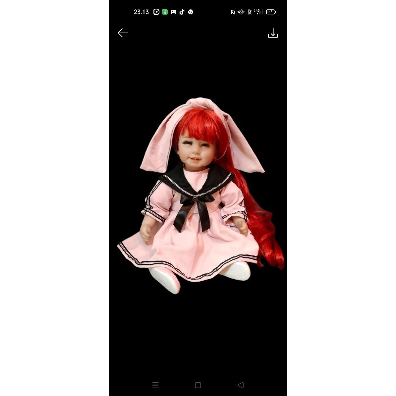 baju boneka reborn, vinyl size 20, 22 & 24 inch