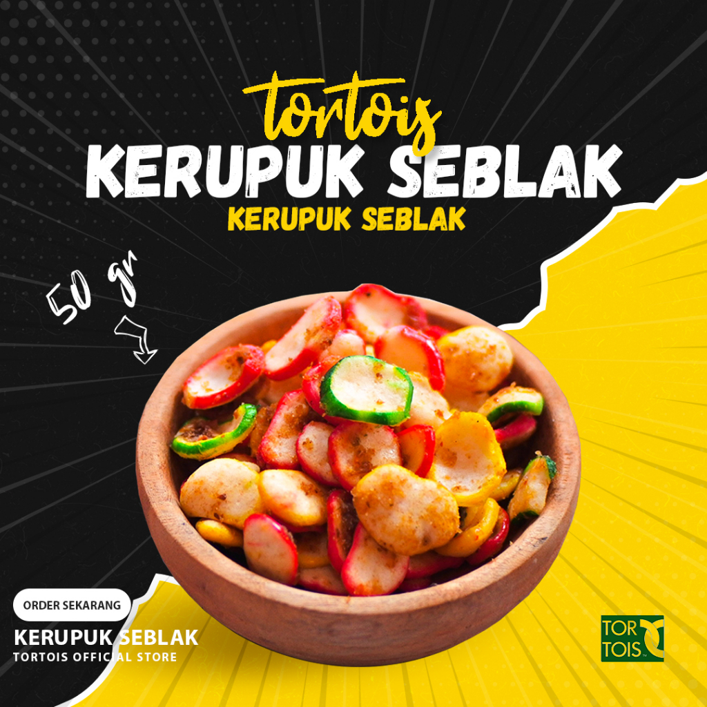 

[ BISA COD ] Kerupuk Seblak Viral Murah 50 gr