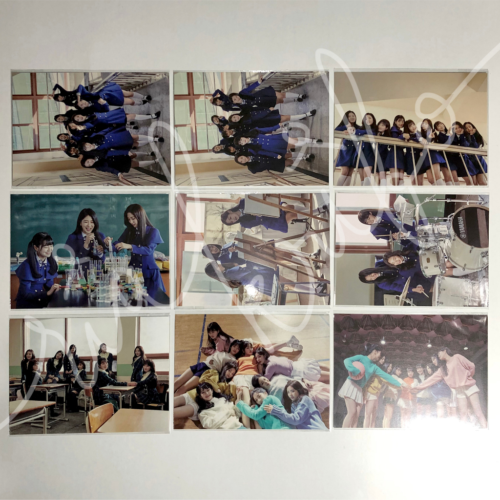 [RARE] fromis_9 To. Heart (Blue) Album Postcard/Mini Poster