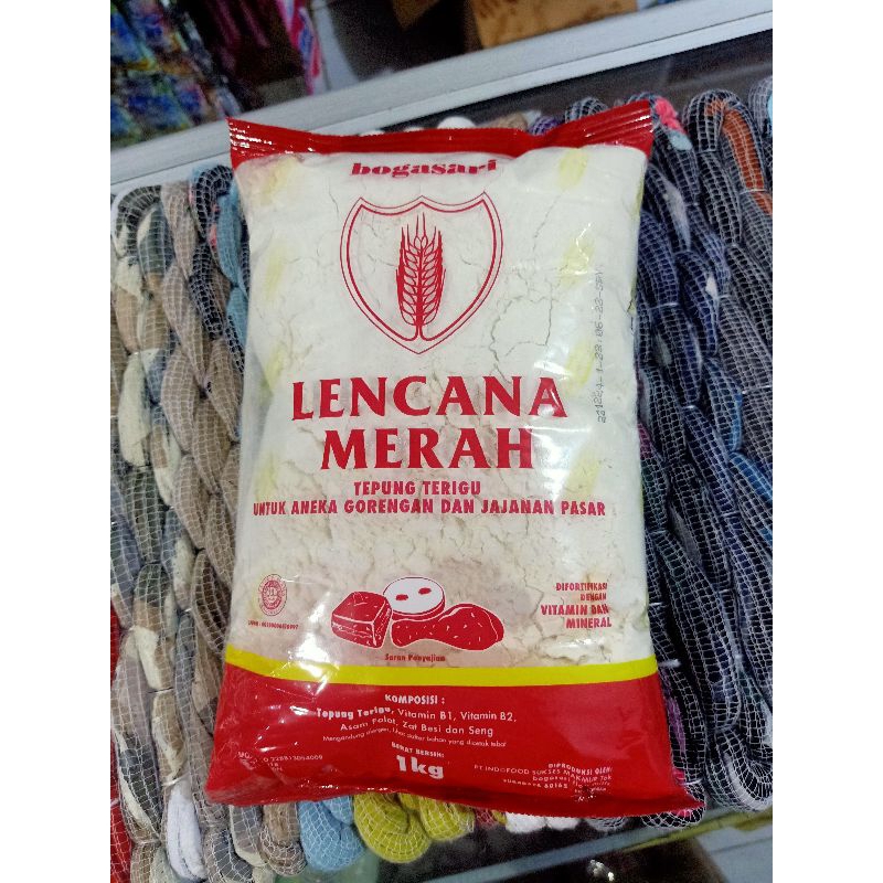 

TEPUNG TERIGU LENCANA MERAH 1KG