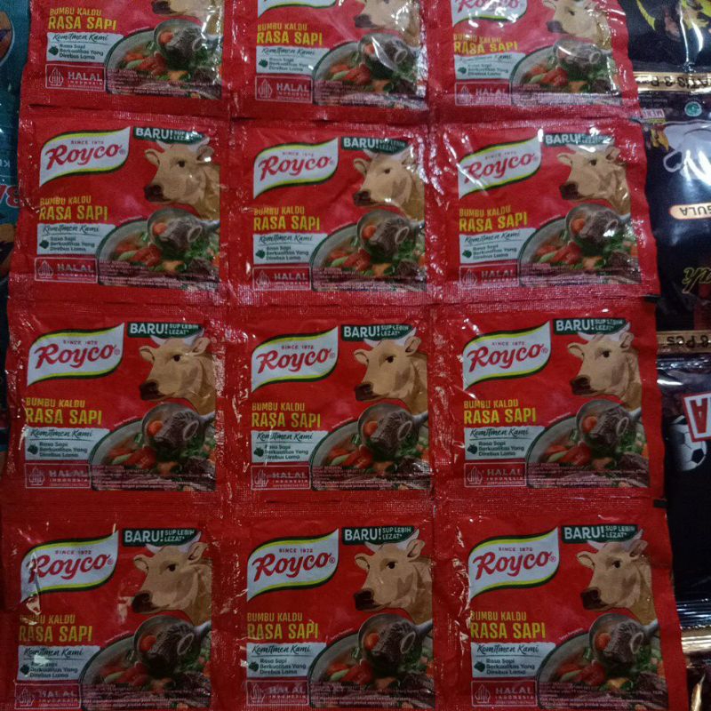 

ROYCO SAPI 1RENTENG ISI 12 SASET