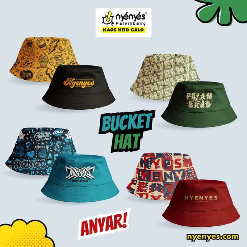BUCKET HAT NYENYES | PALEMBANG